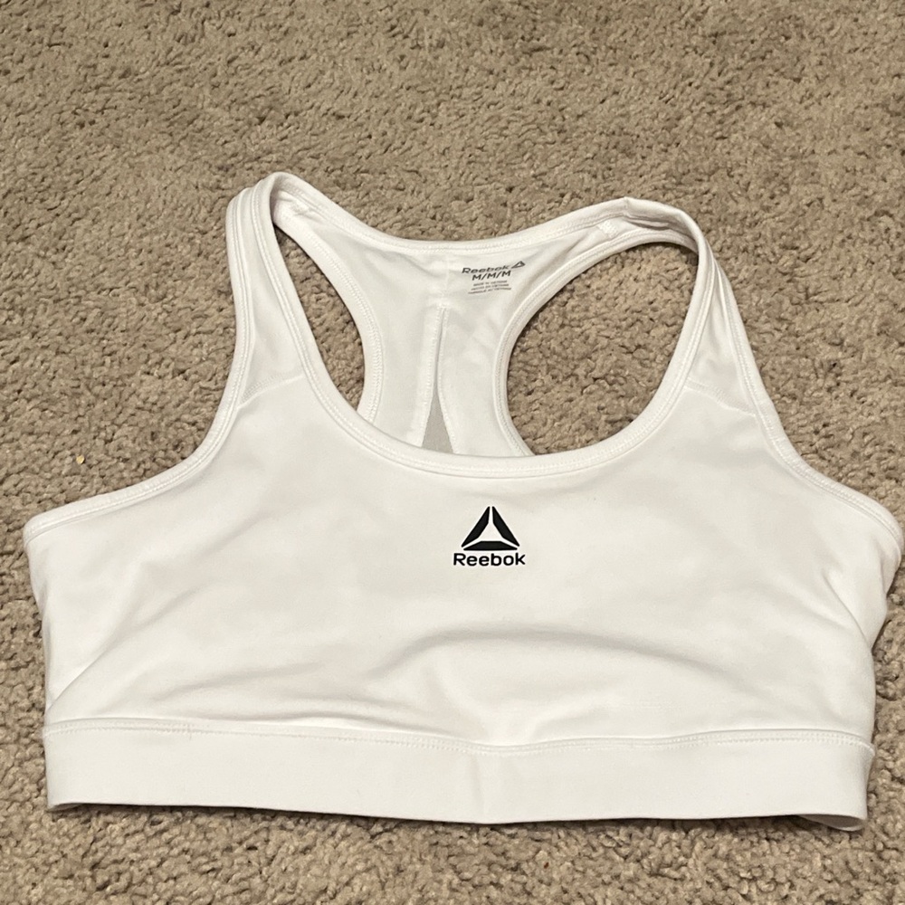 Reebok Women's White Sports Bra
